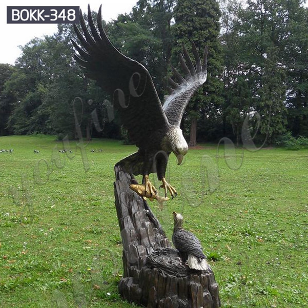 Bronze bald eagle statue large bronze eagle statues for sale BOKK348