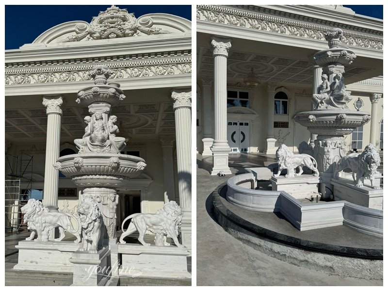 Albania Marble Lions Fountain Customer Feedback