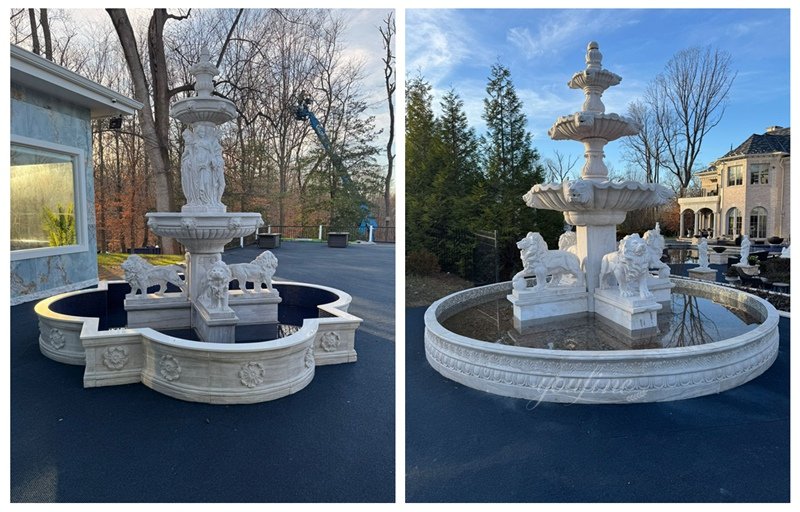 American Marble Lions Fountains Customer Feedback