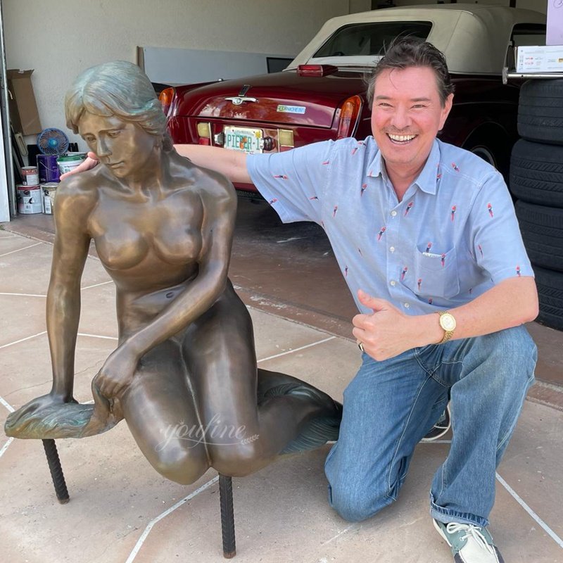 American bronze Little Mermaid sculpture replica feedback