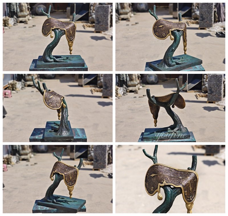 Another Salvador Dali Bronze Clock Sculpture Replica from YouFine Factory