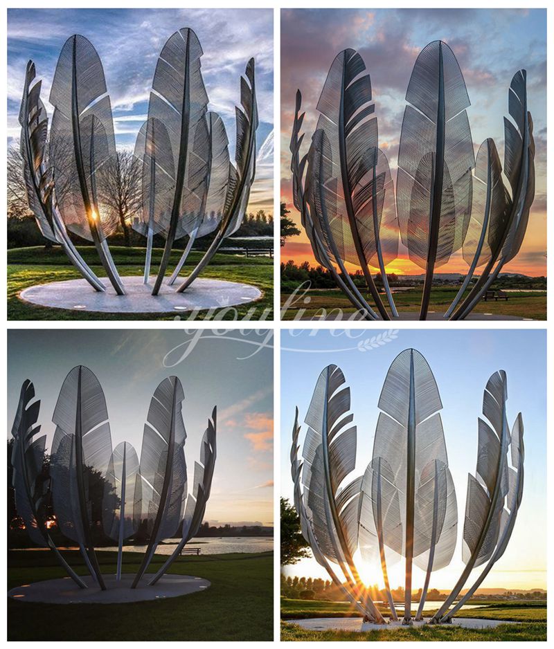 Application Scenes of Large Metal Feather (2)