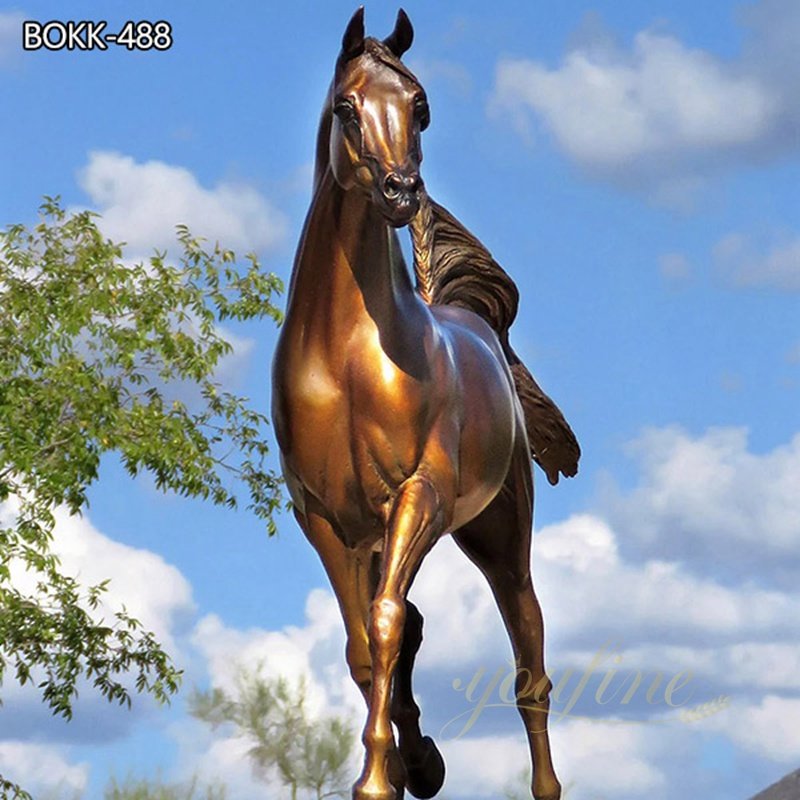 10 Popular Life-Size Horse Statues For Outdoor Landscape - YouFine Art ...