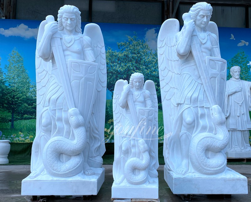Archangel Michael Garden Statue (1)