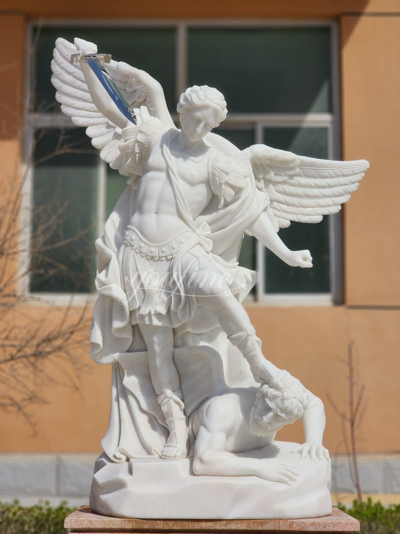 Archangel Michael Garden Statue (2)