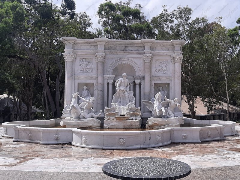 Australian marble Trevi fountain replica customer feedback