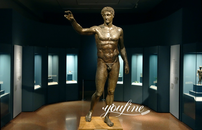Bronze Doryphoros Sculpture