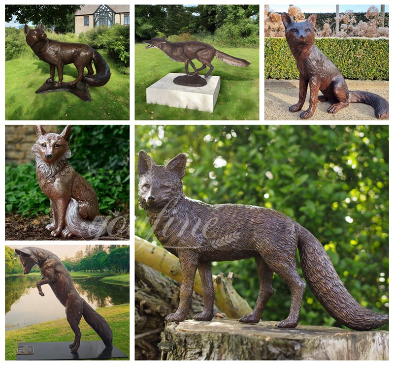Bronze Fox Sculpture Application