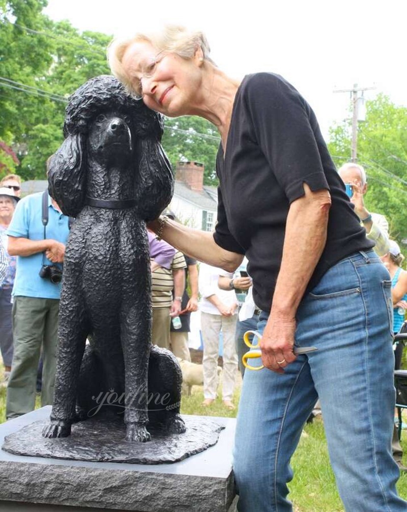 Bronze Poodle Statue Customer Feedback from the UK