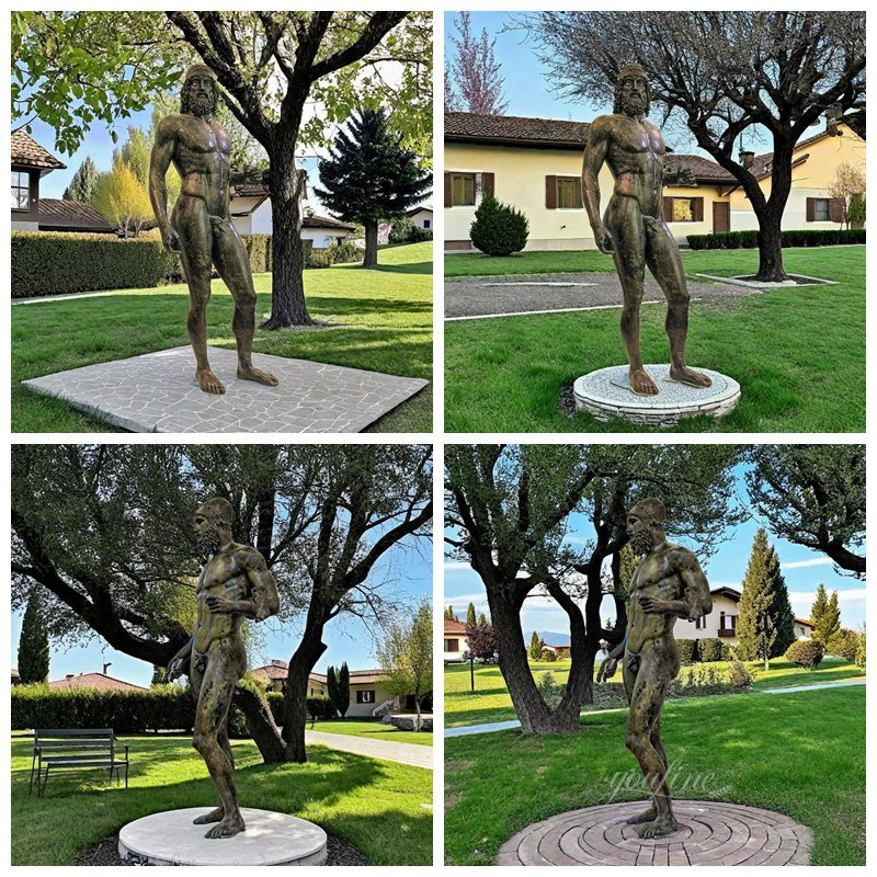 Bronze Riace Warrior Statue Application Scenes