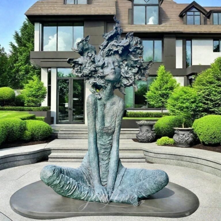 Large Bronze Valerie Hadida Sculpture for Sale