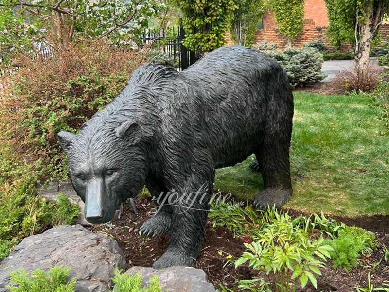 Canadian bronze black bear sculpture feedback