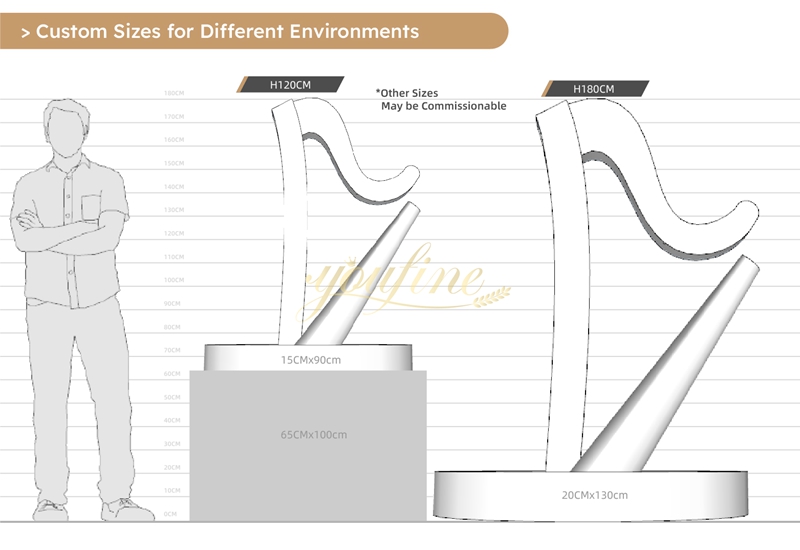 Custom size service for stainless steel water fountain