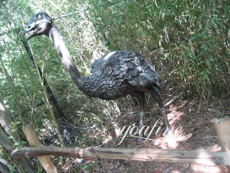 Customer Feedback of Bronze Ostrich Sculpture (1)