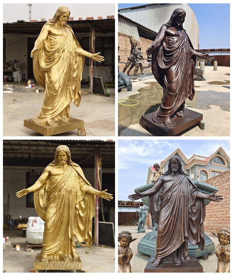 Different Colors of Bronze Christus Statue from YouFine Factory