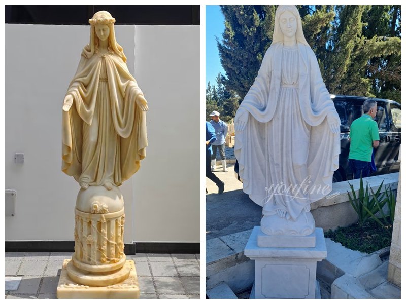 Feedback from Our Lady of Grace statue in Singapore and Jordan