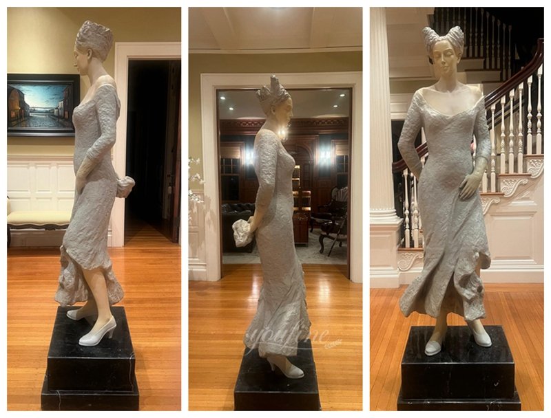 Feedback on bronze wife sculpture customized by an American customer