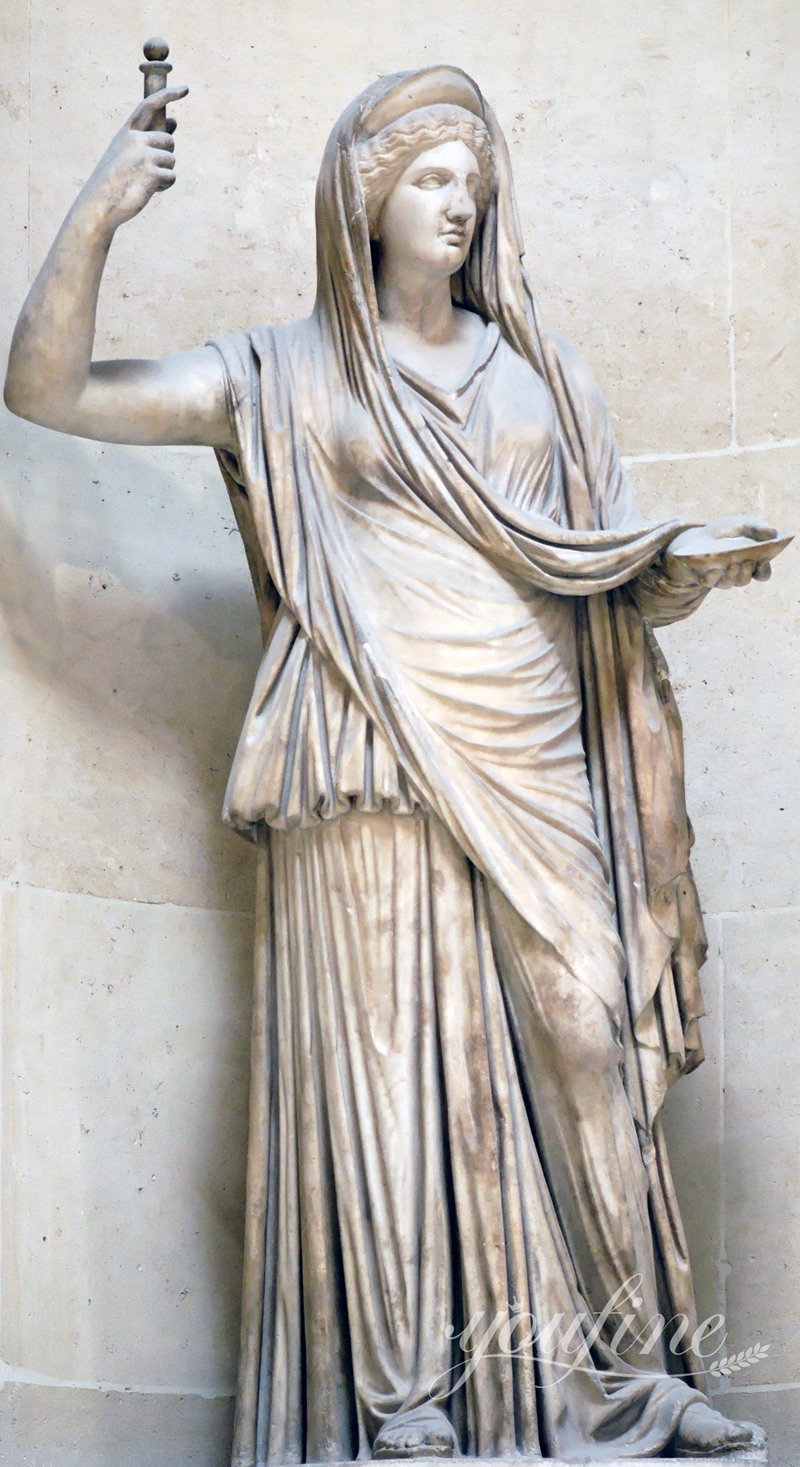 Hera sculpture in the Louvre