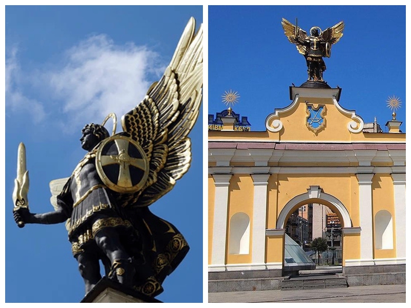 Kyiv Archangel Michael Monument Details 