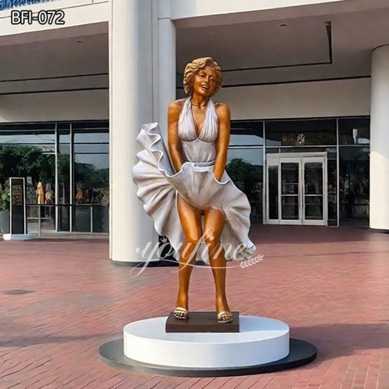 Life Size Bronze Marilyn Monroe Statue for Outdoor Plaza (1)