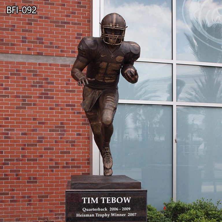 Life Size Bronze Tim Tebow Statue