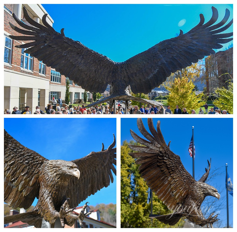 Life Size Eagle Statue Details