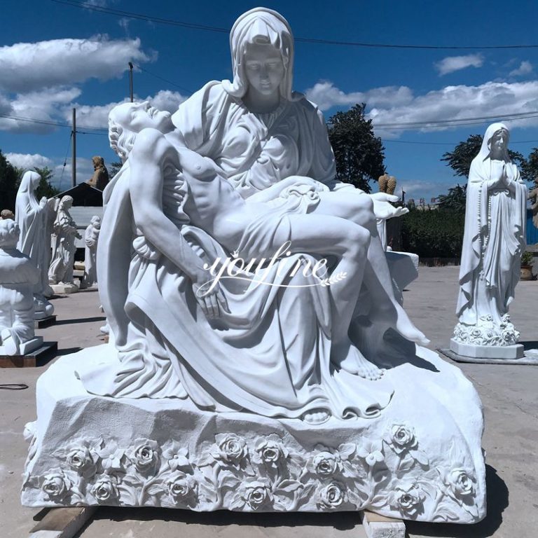 Life Size Pieta Statue for Sale (2)