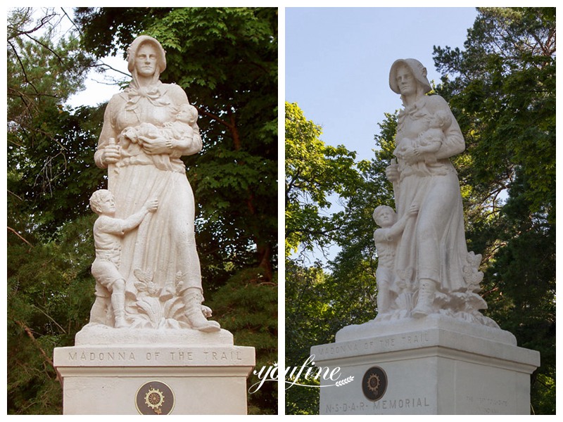 Madonna of the Trail Statue Details