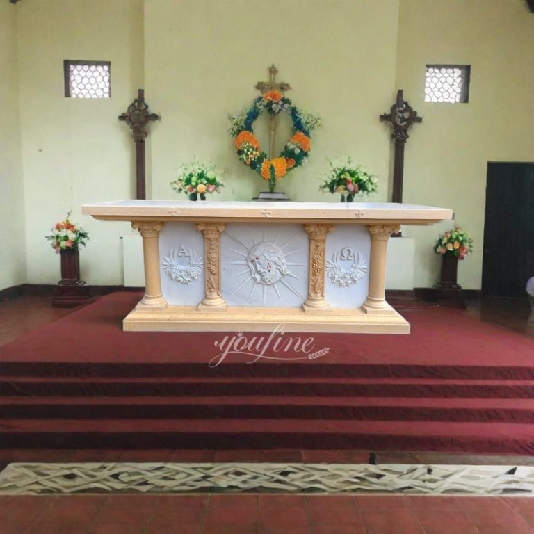 Marble Catholic Home Altar