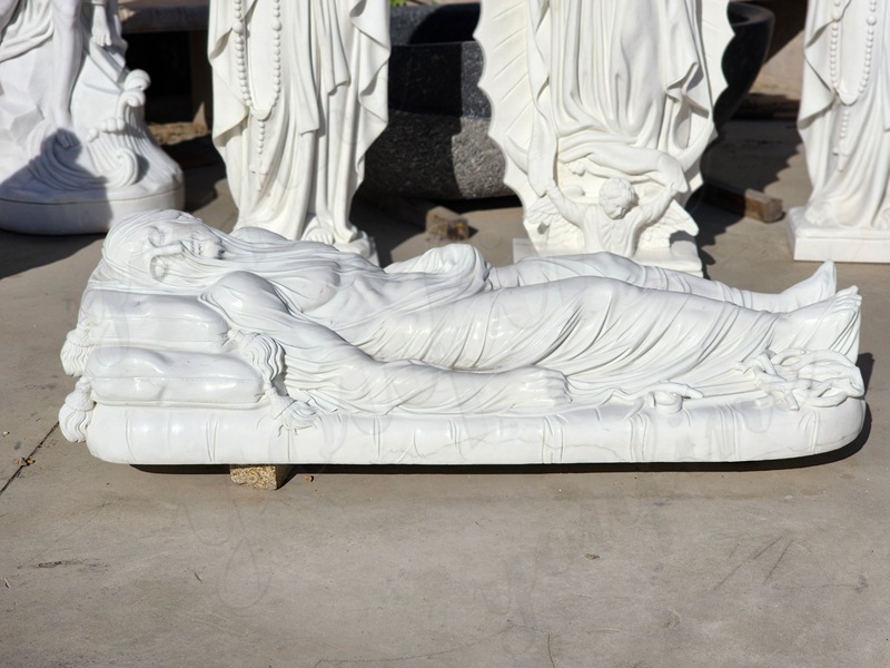 Marble Veiled Christ Statue (1)