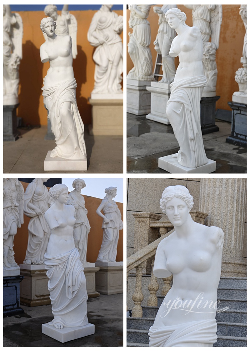 Marble Venus sculpture Details