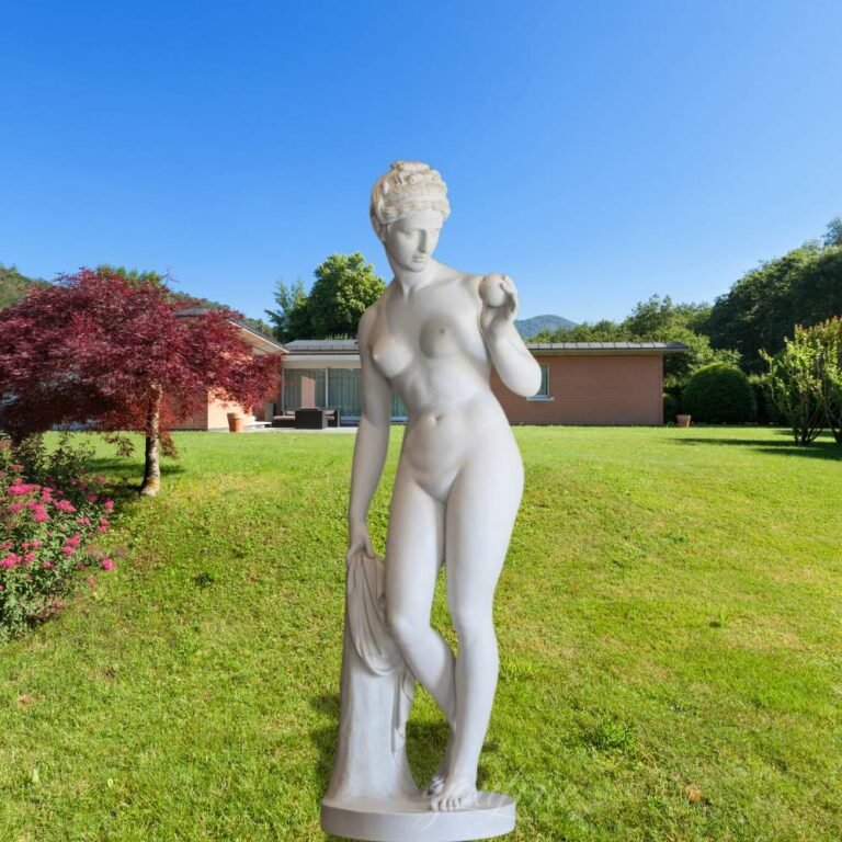 Outdoor Famous Marble Venus with the Apple Statue