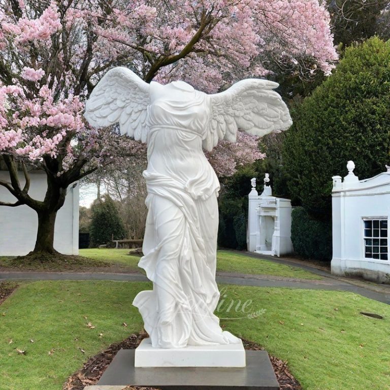 Marble Winged Statue of Victory Samothrace