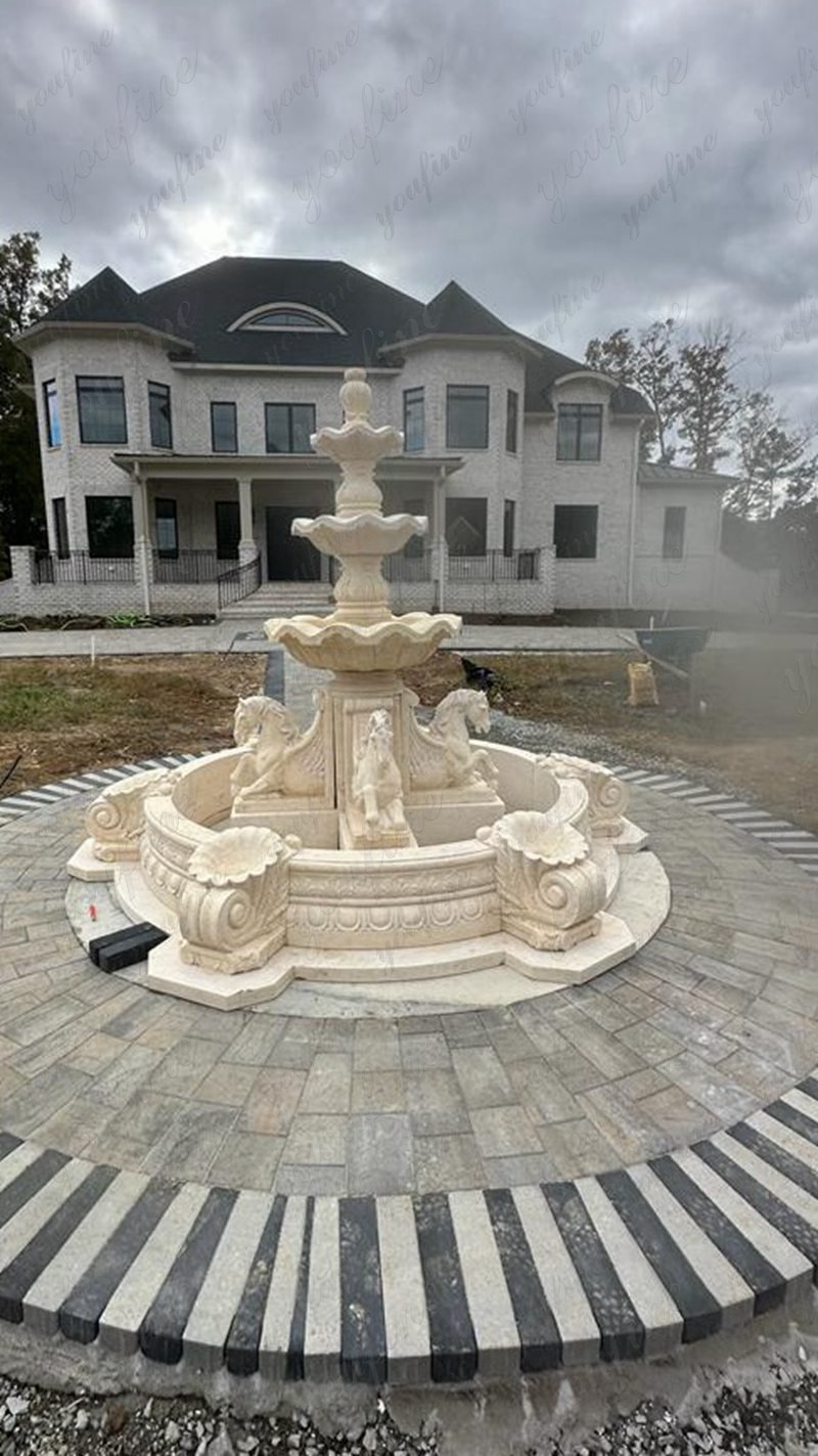 marble garden fountain