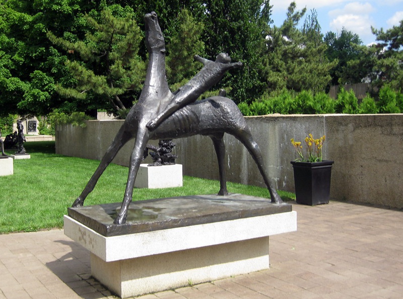 Marino Marini Horse and Rider Sculpture (2)