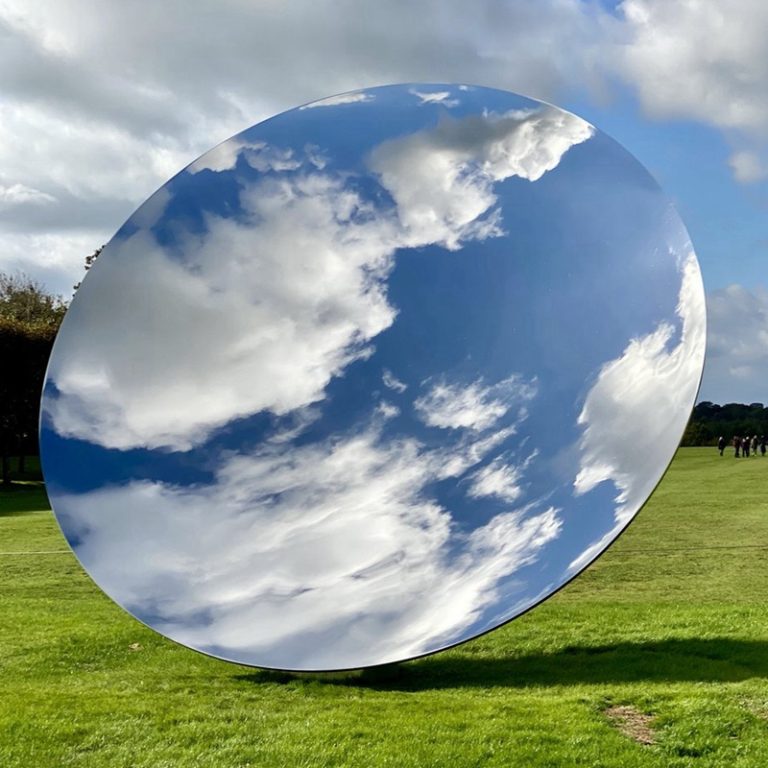 Metal Sky Mirror Anish Kapoor Sculpture