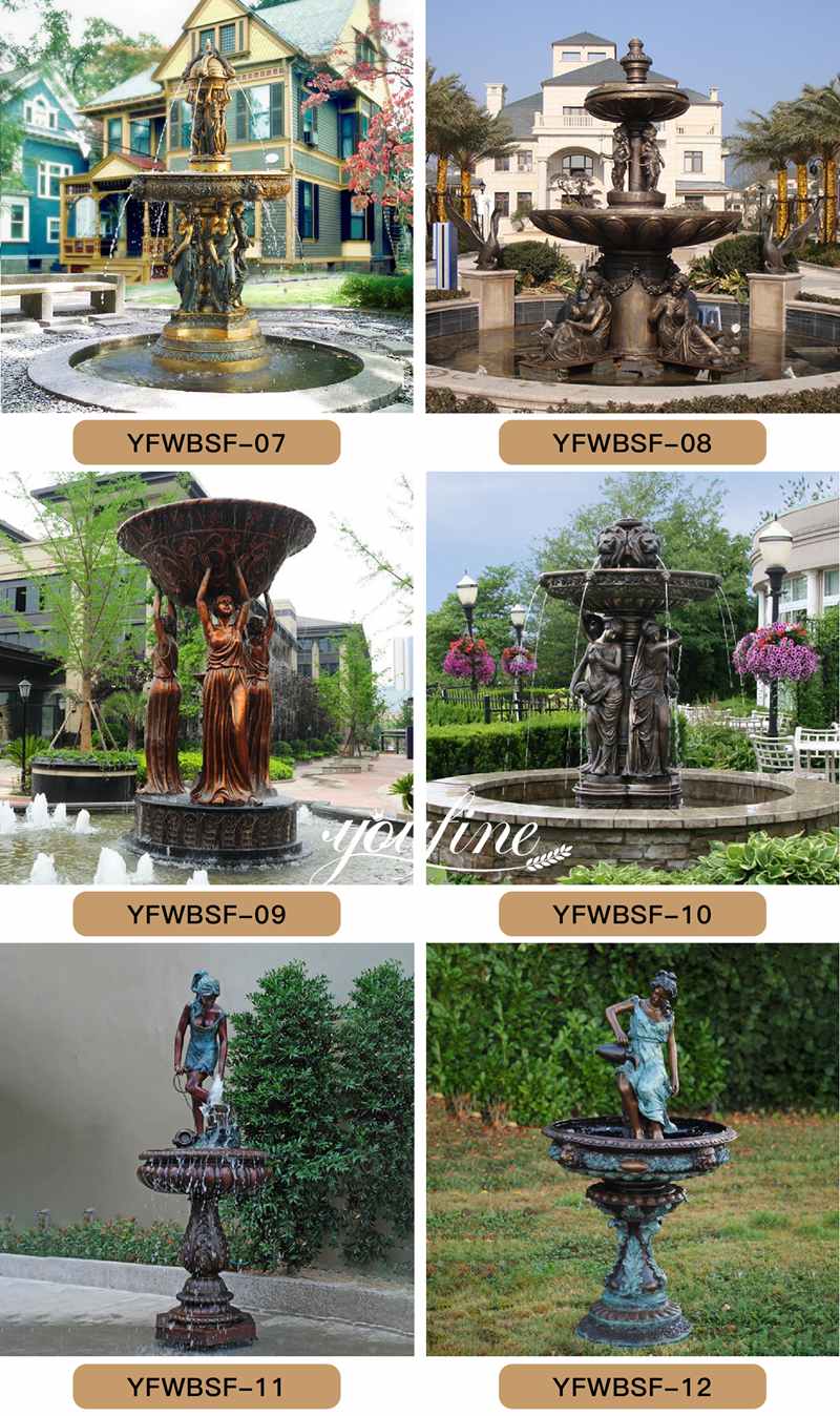 More Bronze Fountain Designs (2)