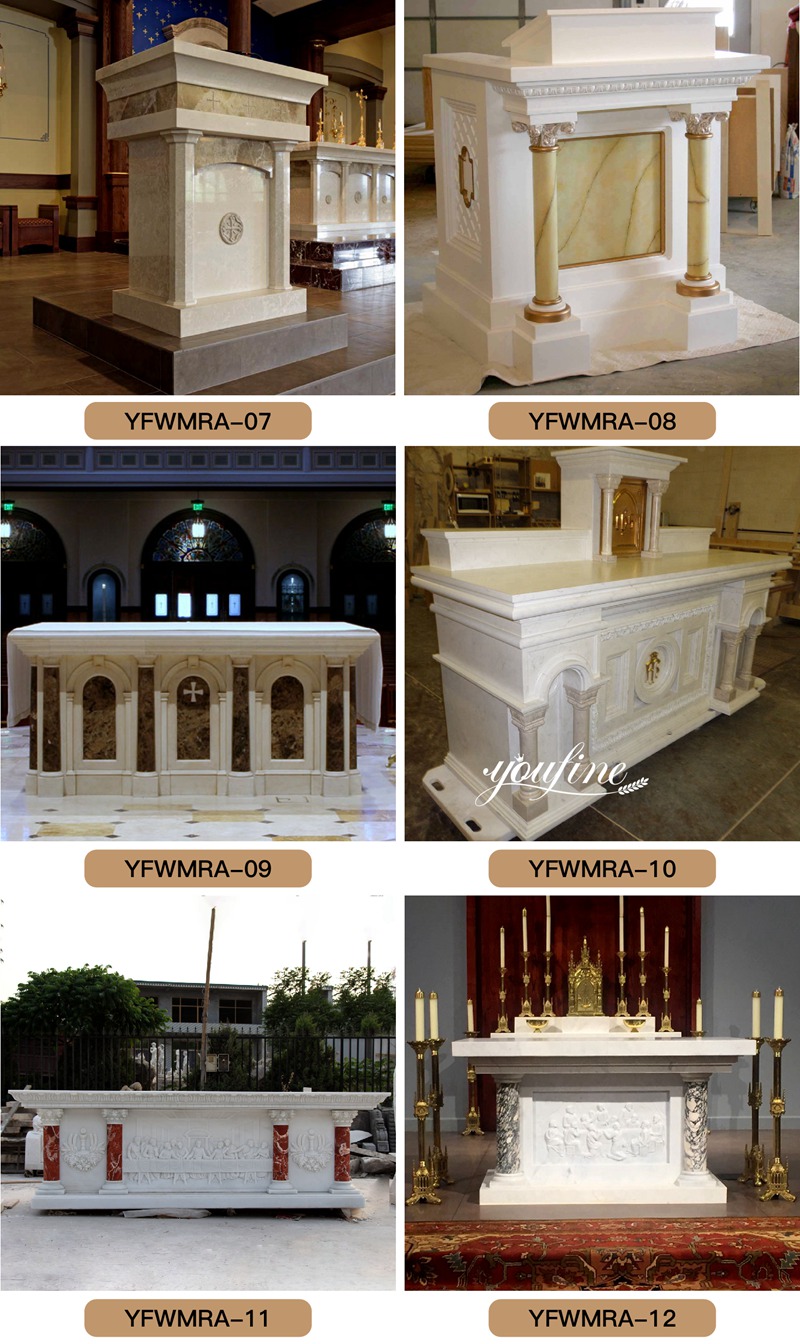 More Marble Altar Styles