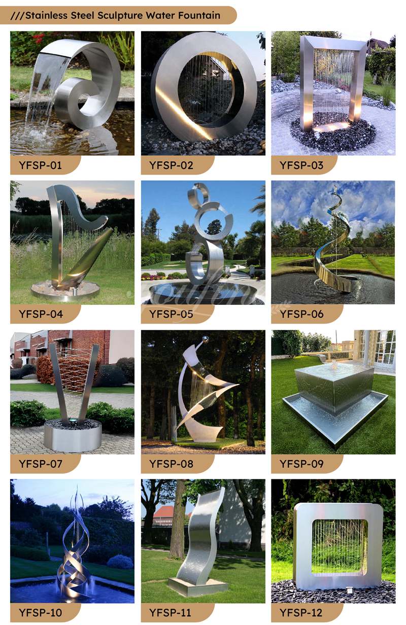 More Stainless Steel Water Fountains