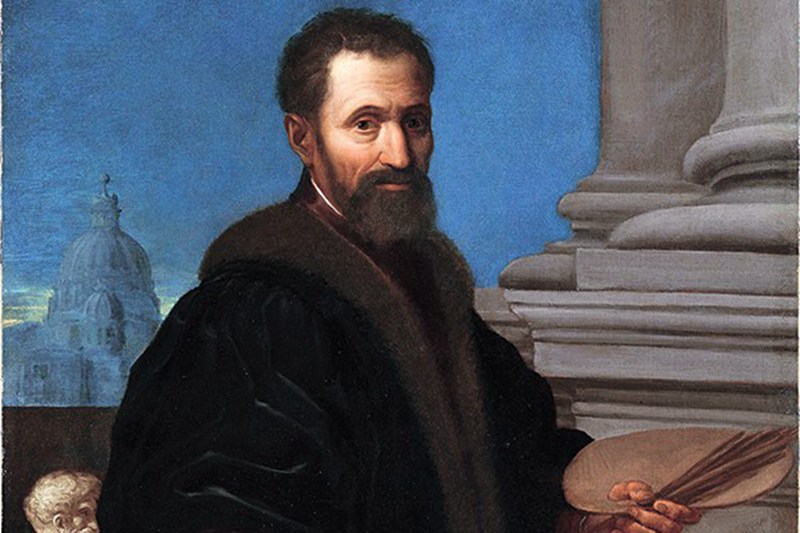 Portrait-of-Michelangelo