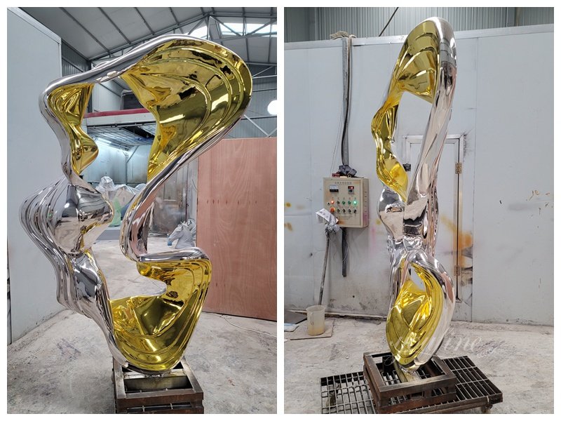 Stainless Steel Color Matching Sculpture from YouFine Factory