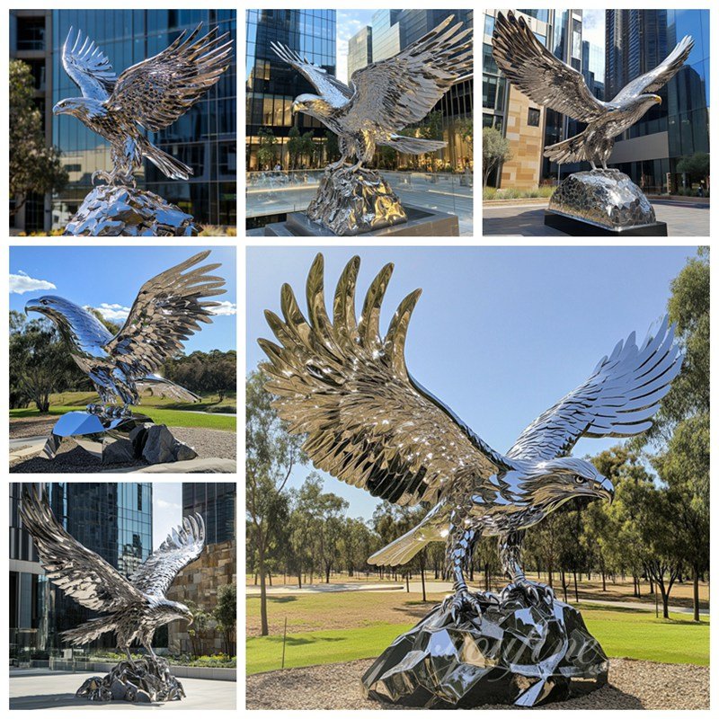 Stainless Steel Wedge Tail Eagle Statue Application Scenes