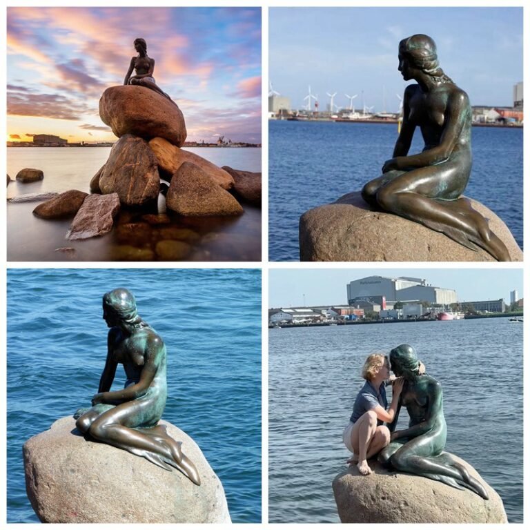 The Little Mermaid in Denmark