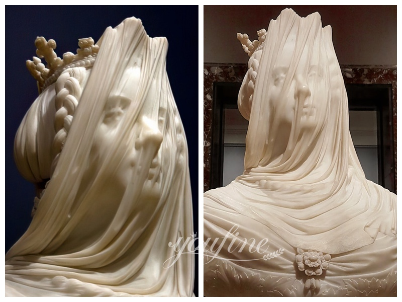 Veiled bust of Isabel II (2)