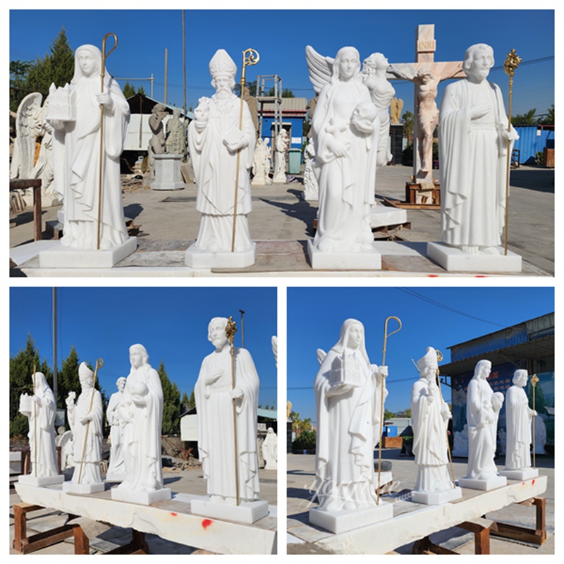 YouFine Factory Marble Religious Statue Display