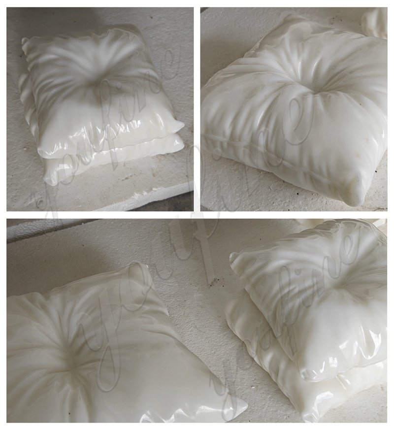 YouFine factory marble pillow sculpture