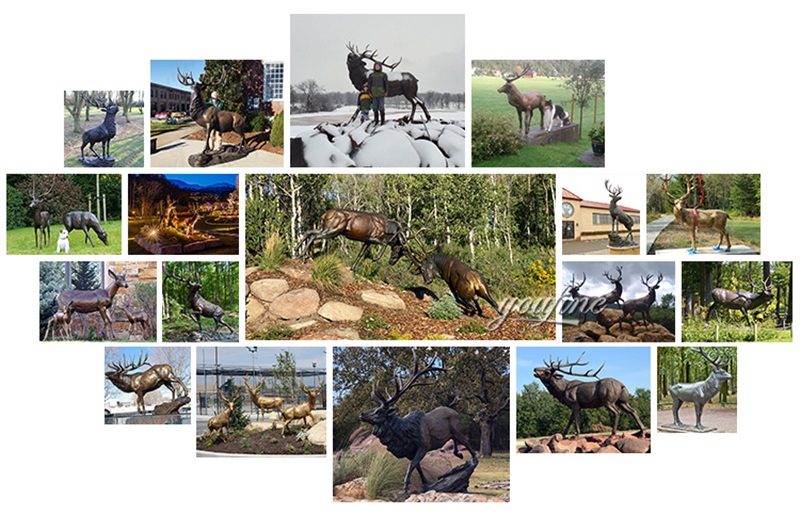 bronze elk statues customer feedback