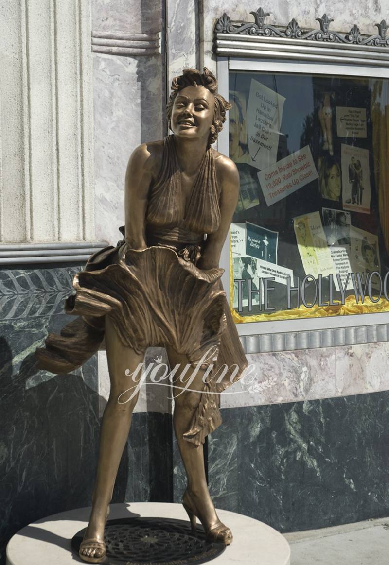 life-size bronze Marilyn Monroe statue customer feedback