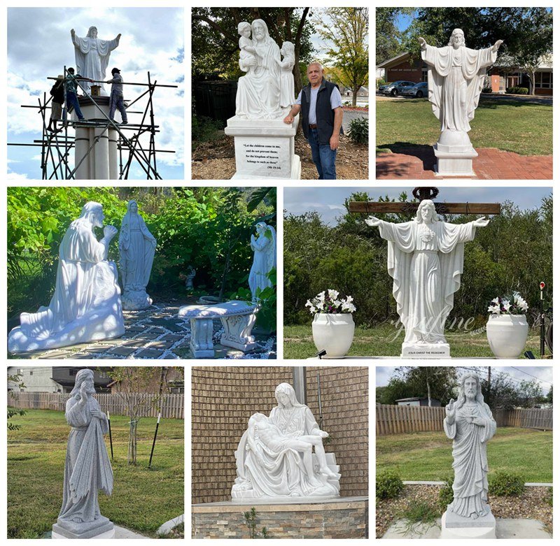 marble Jesus statues customer feedback from all over the world