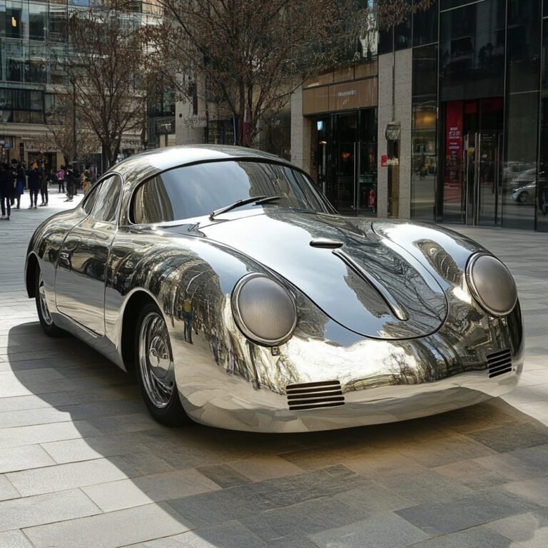 metal car sculpture for mall street decor